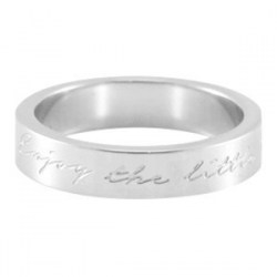 Enjoy The Little Thing Silver - Size 6 : 83